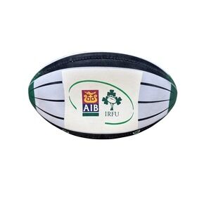 Puma v1.08 IRFU Ireland Rugby Ball AIB Official Size 5 Green White Rare Vintage